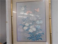 FRAMED FLORAL PRINT