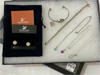 Lot of Sterling Silver Including 3-Necklaces