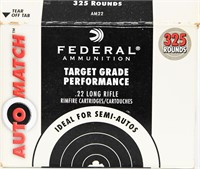 Federal Partial box of 325 (Mostly full) .22 LR
