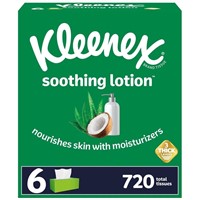 Kleenex Lotion Facial Tissues with Coconut Oil