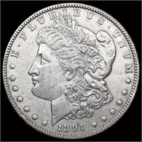 1891-CC Morgan Silver Dollar UNCIRCULATED