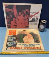 VTG cardboard lobby cards. See pics for details