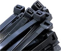 14" Heavy Duty Cable Ties- Black