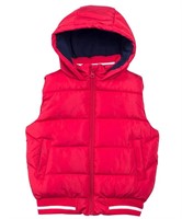 New Happy Cherry Boys down vest, size 140