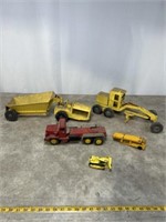 Vintage Metal construction toys