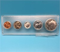 1964 Uncirculated Year Set    Last Year 90% Silver