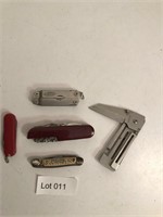 Lot of Pocket Knives