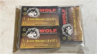Wolf Gold 8mm Mauser 60 rounds