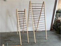 Wooden Racks for Hanging Displays