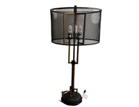 Industrial Wire Cage Lamp