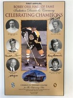 Bobby Orr HOF Inaugural Induction Dinner Plaque