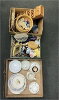 3 Lots of Miscellaneous Items: China, Decorator