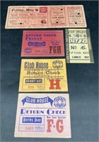 (S) Vintage Kentucky Derby tickets