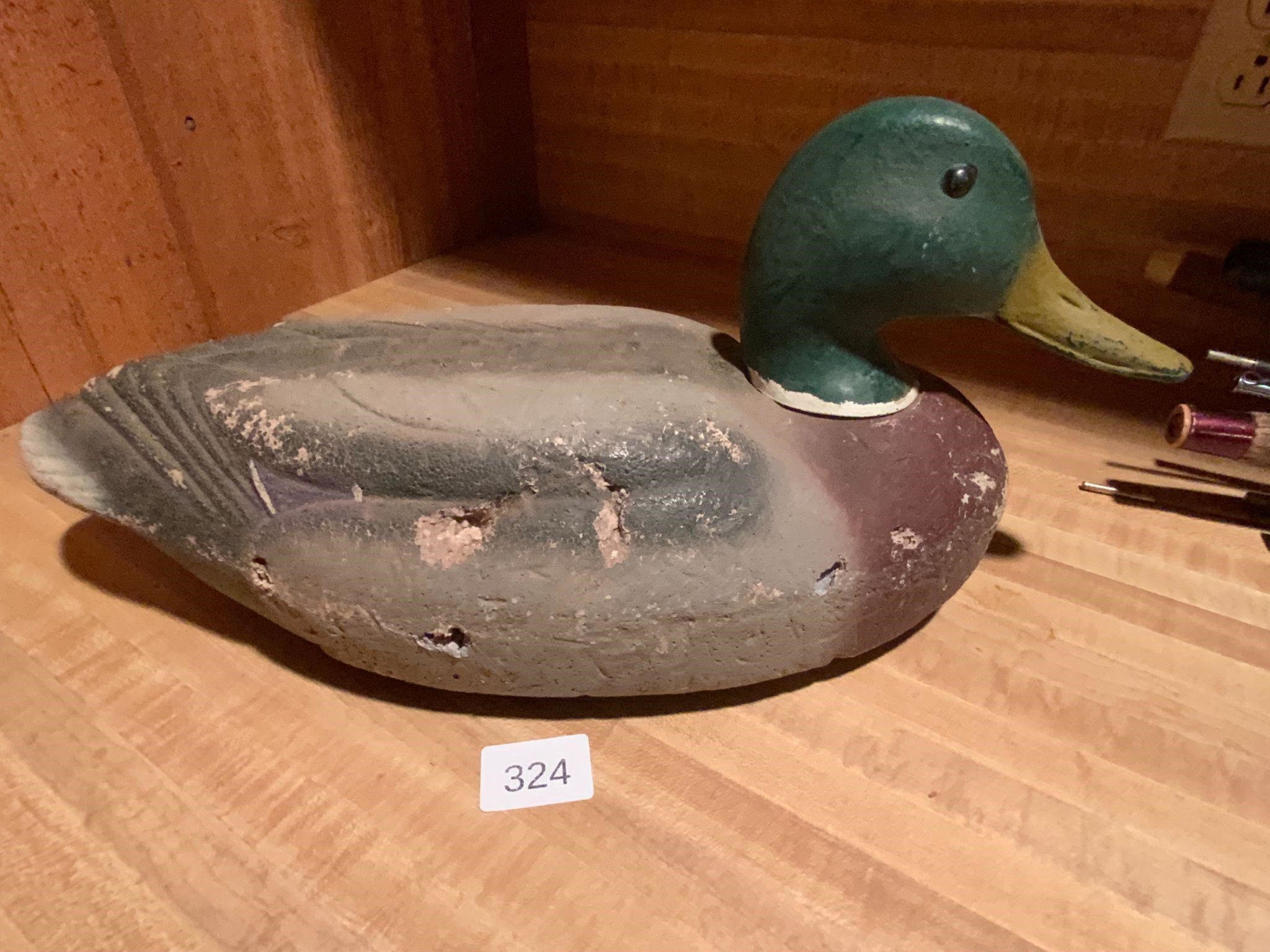 Vintage Foam Duck Decoy