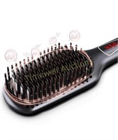 MEGAWISE Ceramic Ionic Hair Straightener Brush