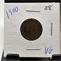 1900 INDIAN HEAD PENNY CENT