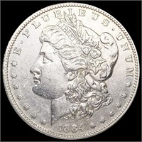 1884-S Morgan Silver Dollar CLOSELY UNCIRCULATED