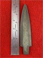 Slate Spear Head    Indian Artifact Arrowhead