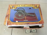 Civil War Replica Cannon in Box - Unassembled