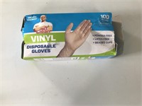 100 pack Mr. Clean Vinyl Gloves