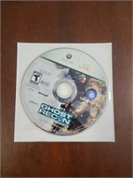 XBOX 360 GHOST RECON VIDEO GAME