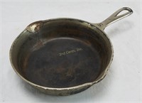 Wagner No 5 Nickel Plate Cast Iron Skillet 1055a