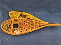 snow trech wooden snow shoes made in canada