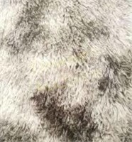 Hasoo 5' x 8' Fluffy Shaggy Non-Slip Area Rug