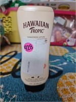 Hawaiian tropic sunscreen lotion