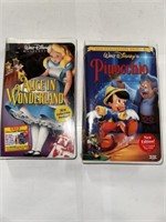 2- DISNEY VHS MOVIES