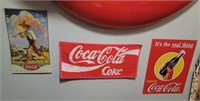 Coca-Cola Signage & Towel