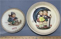 (2) Hummel Plates See Photos for Details