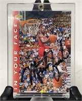 1992 Autographed Michael Jordan Upper Deck Card