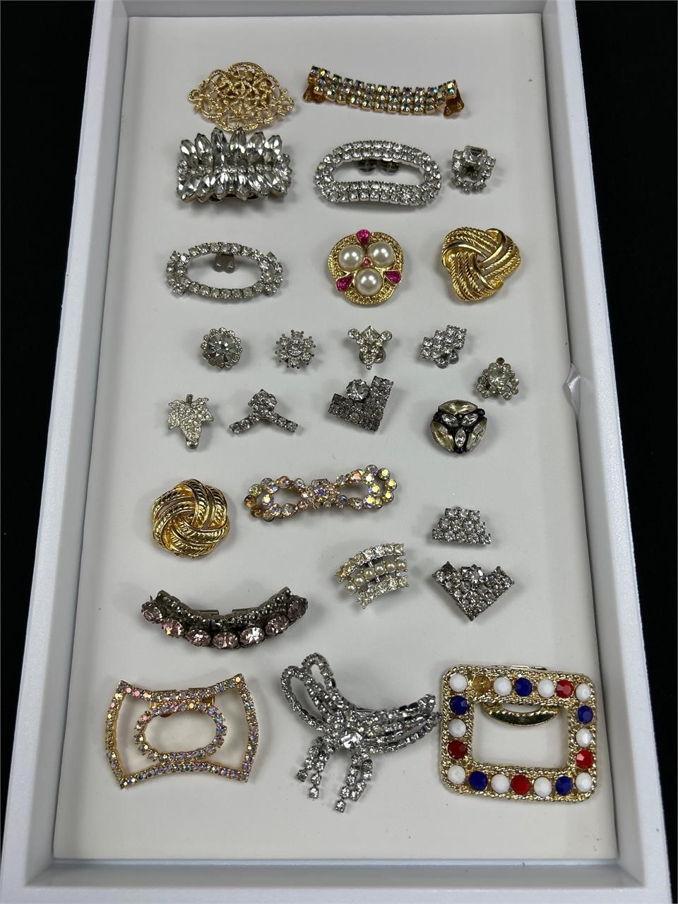 Vintage jewelry, shoe clips, Vendome,Kramer, Haskell, & more