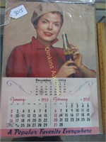 1955 NuGrape Calendar