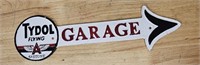Tydol Flying A Gasoline Garage Cast Iron Sign