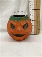 4”T Vintage Halloween Paper Mache Jack-O-Lantern