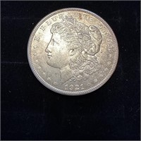 Coins: 1921S Morgan Silver Dollar
