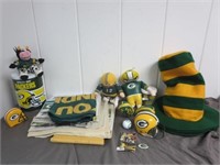 Giant Lot of Green Bay Packers Merchandise- Huge