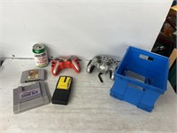 Bin of video game tools j closed super game boy