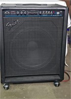 Fender BXR Bass Combo Amp on casters