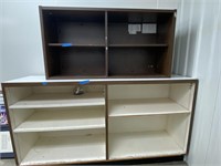Two Storage Cabinets --72x18x39 & 50x15x26
