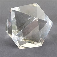 Quartz Faceted Paperweight