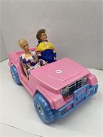 Barbie Dune Buggy with 2 Dolls