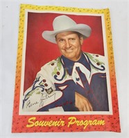 Gene Autry/ Annie Oakley Souvenir Program