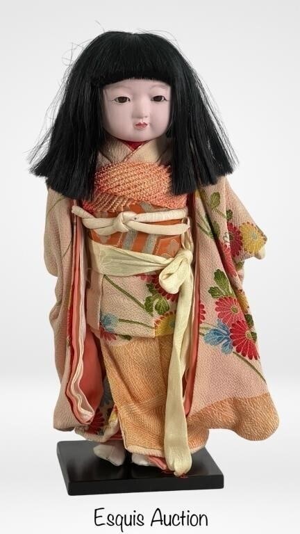 Japanese Oyama Doll / Traditional Ichimatsu Style