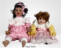 Two Artist's Dolls- by Terri DeHetre & Fayzah Spa