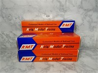 5 MIB KMT Railcars Postwar O Gauge