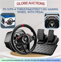 PS-5/PS-4 T.MASTER GAMING WHEEL + PEDAL (MSP:$279)