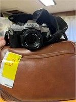 Minolta Camera & Bag